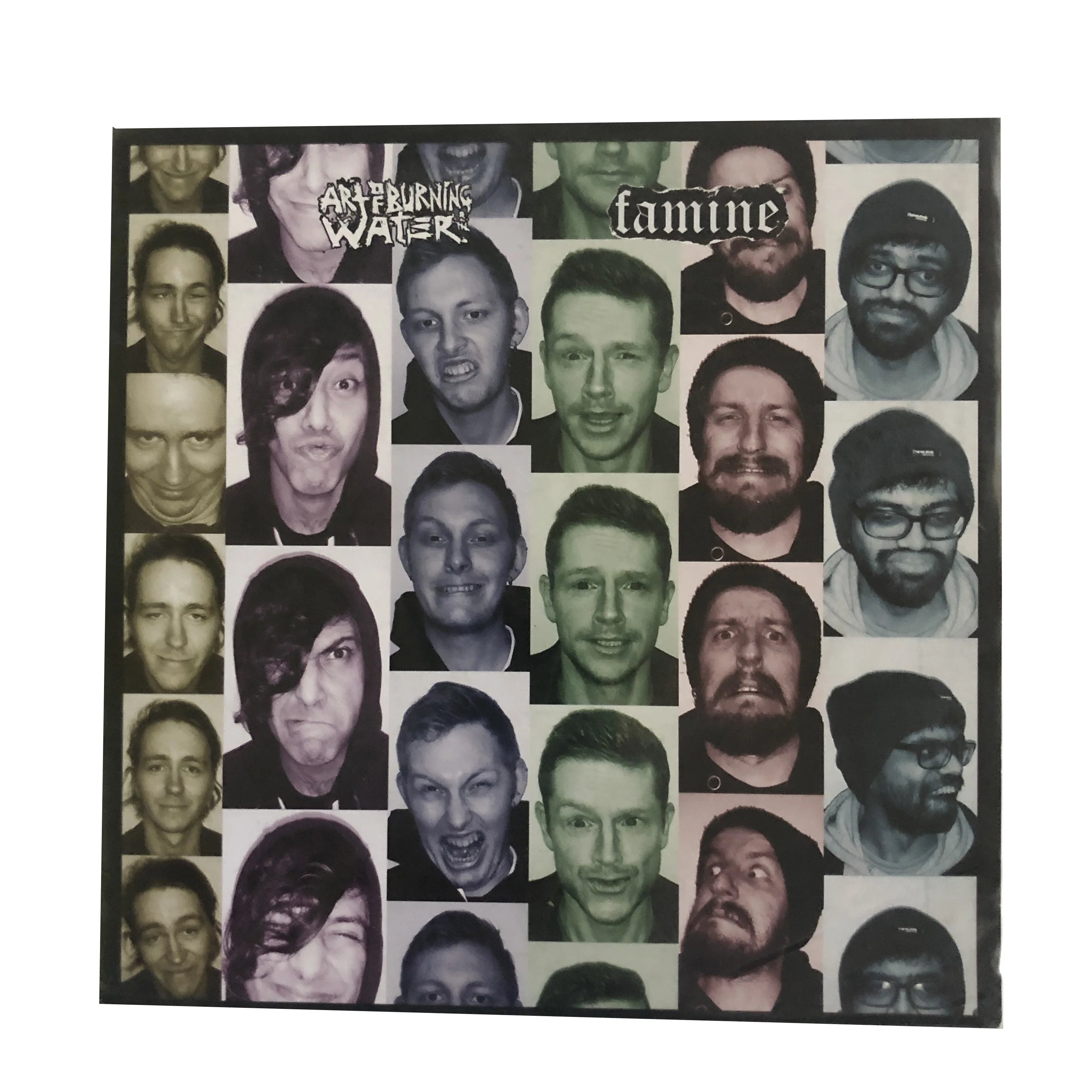 Art of Burning Water / Famine: Split 7"