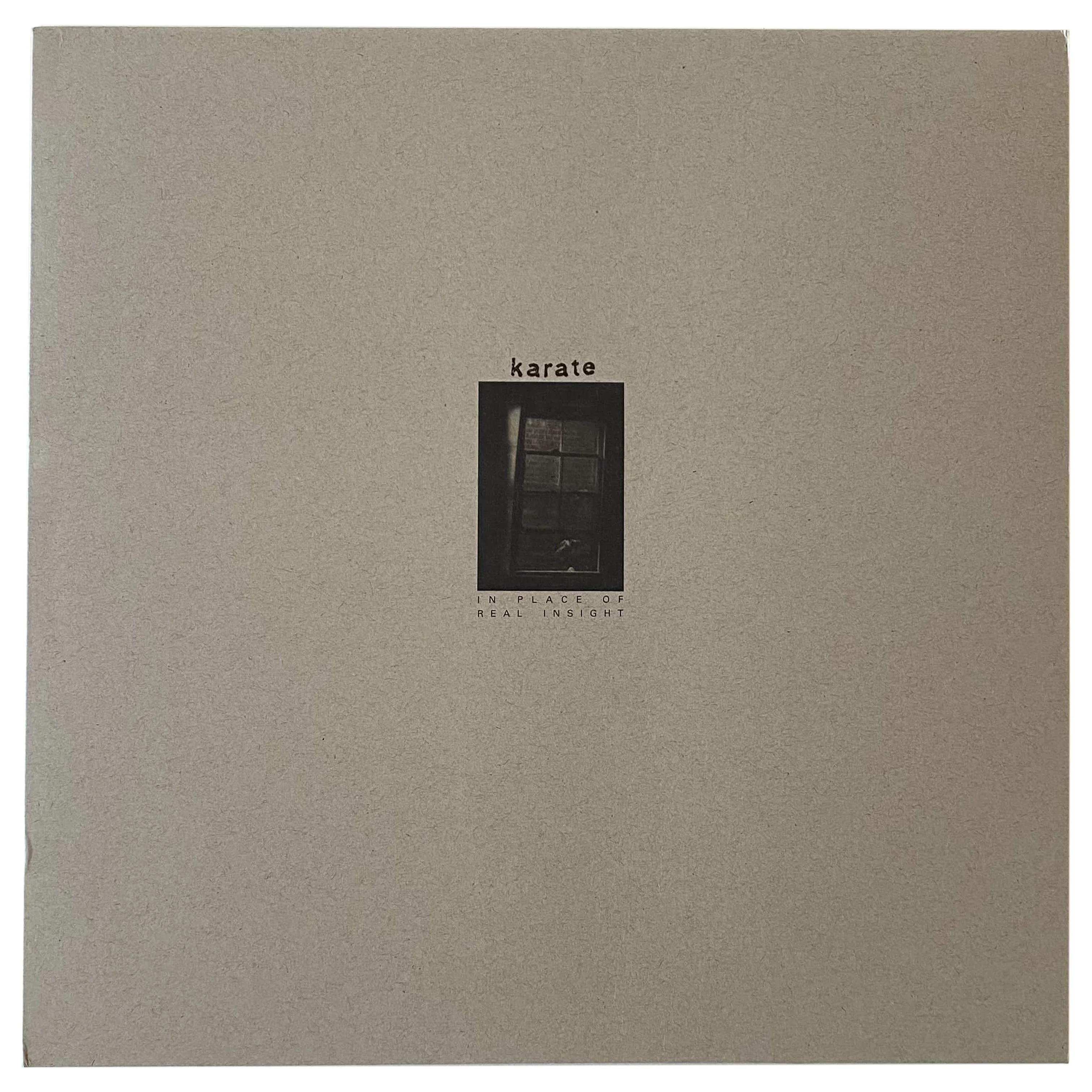 Karate: In Place Of Real Insight 12"