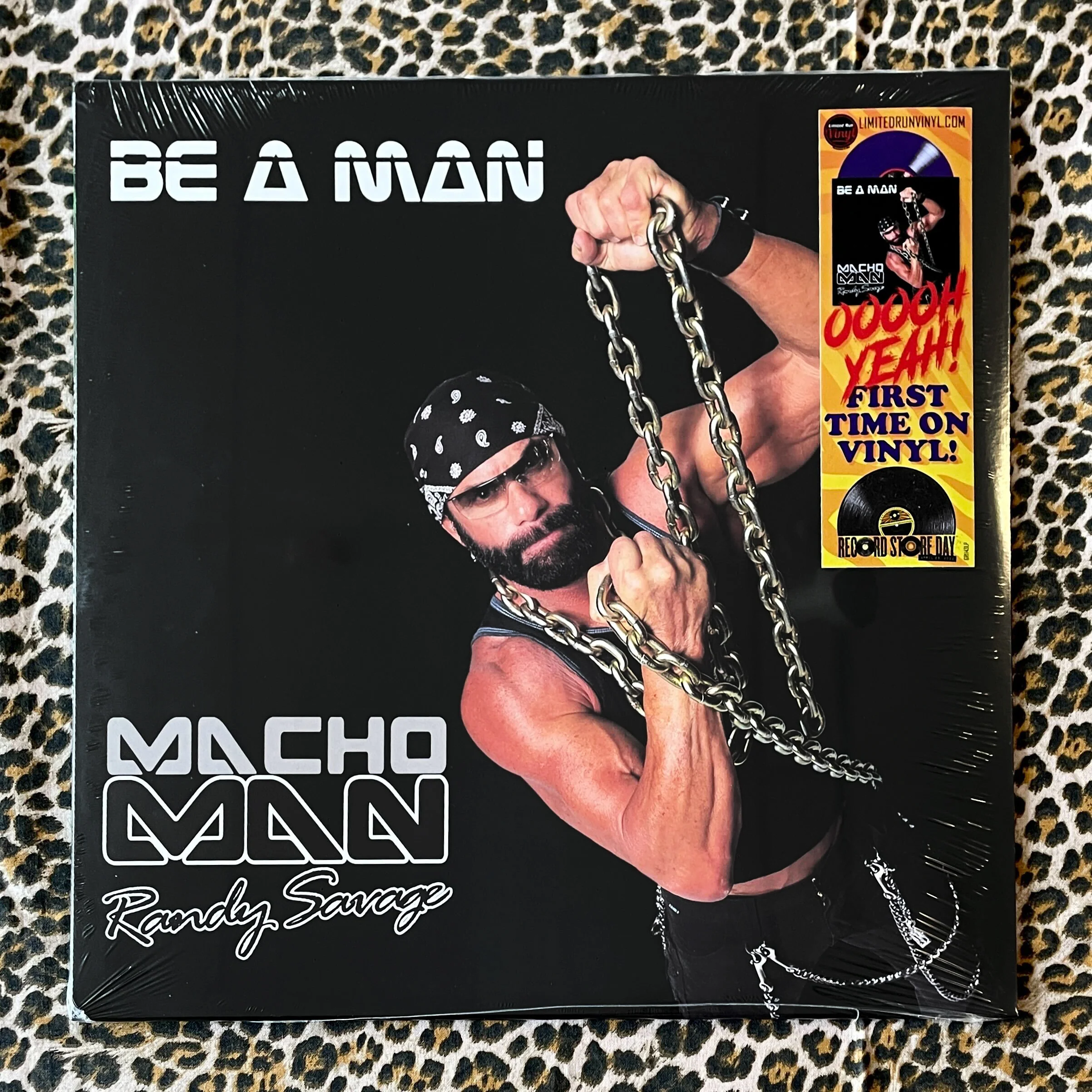 Macho Man Randy Savage: Be A Man 12" (RSD 2023)