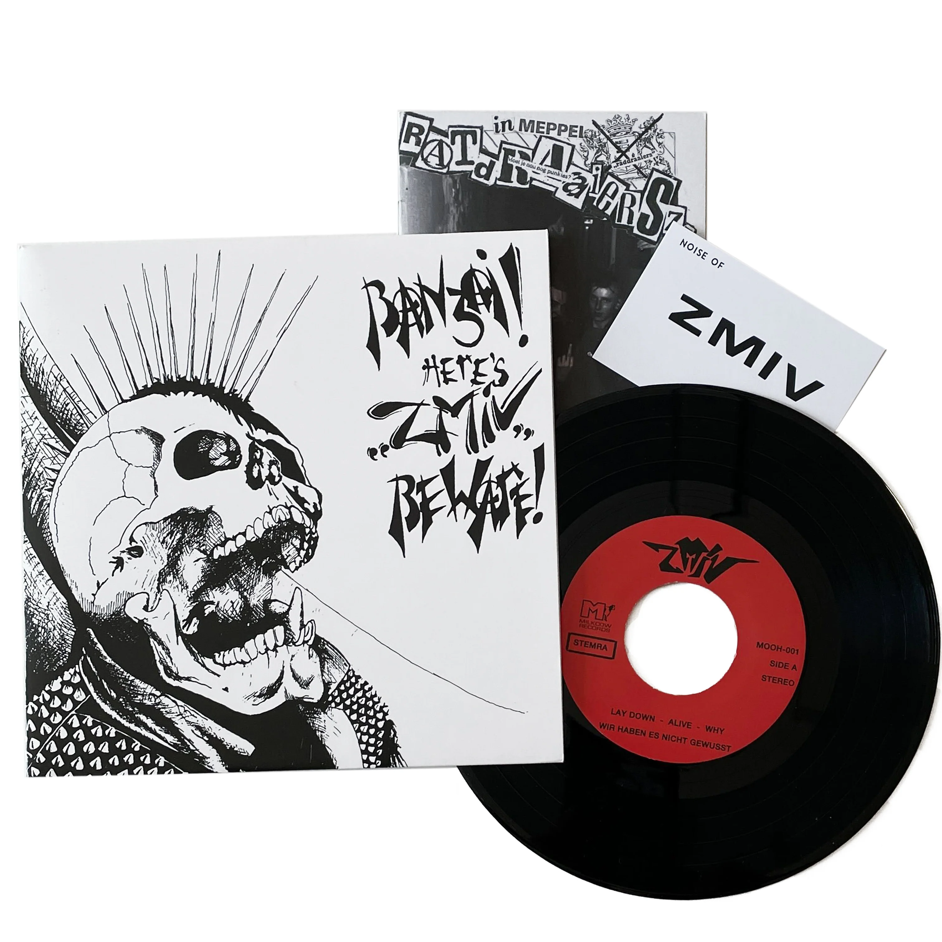 Zmiv: Banzai! Here's "Zmiv" Beware! 7"