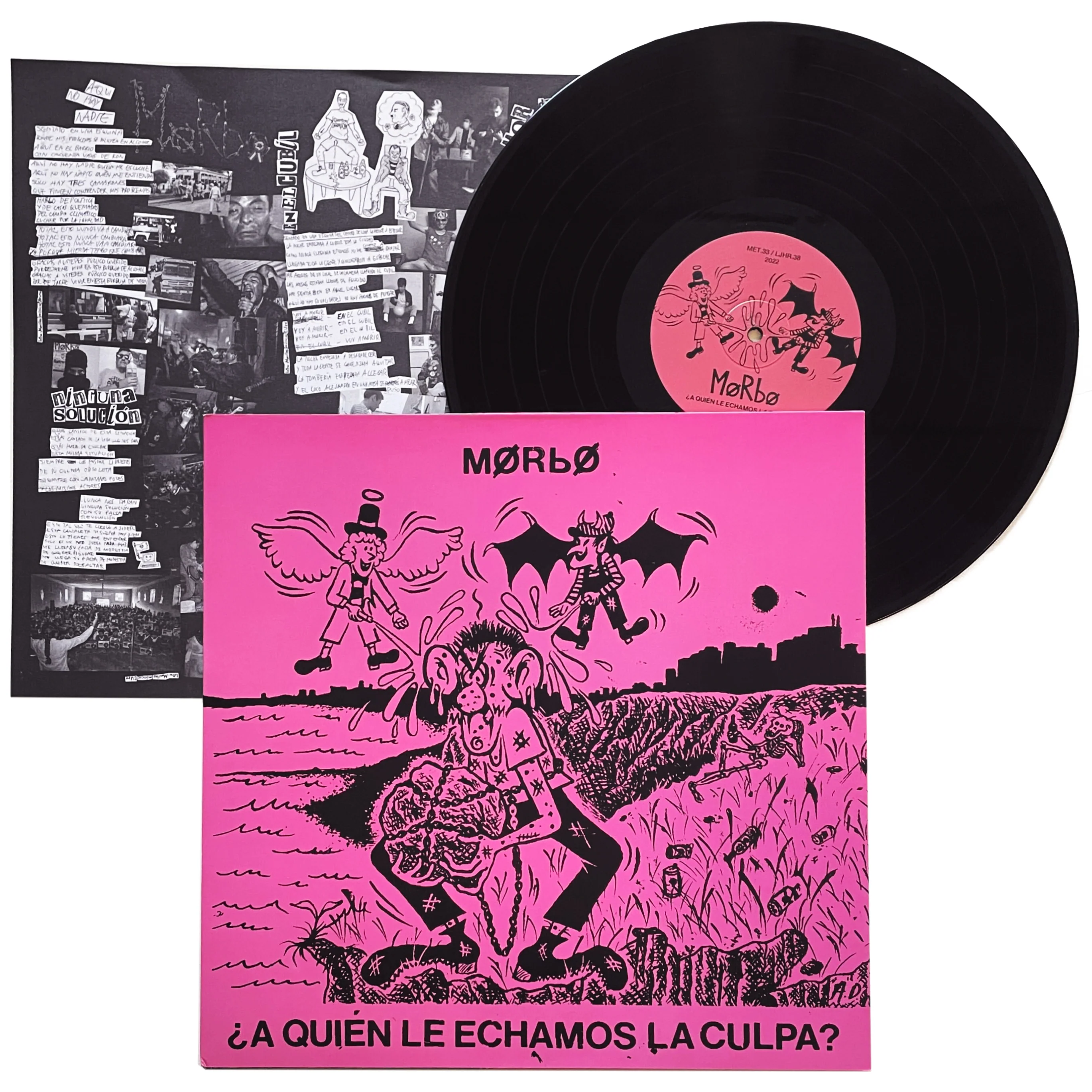 Morbo: ¿A Quién Le Echamos La Culpa? 12" (euro pressing)