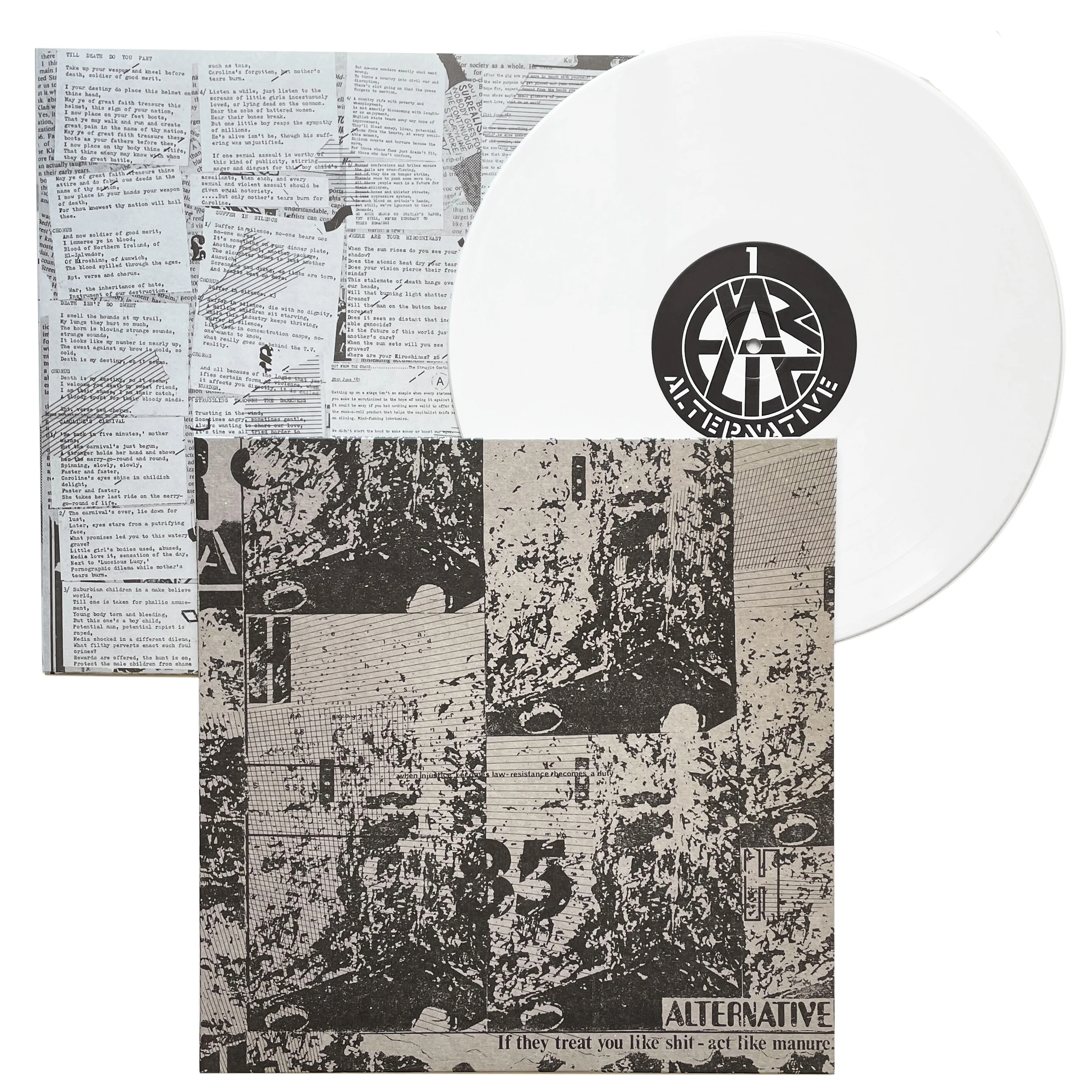 Alternative: If They Treat You Like Shit - Act Like Manure 12"
