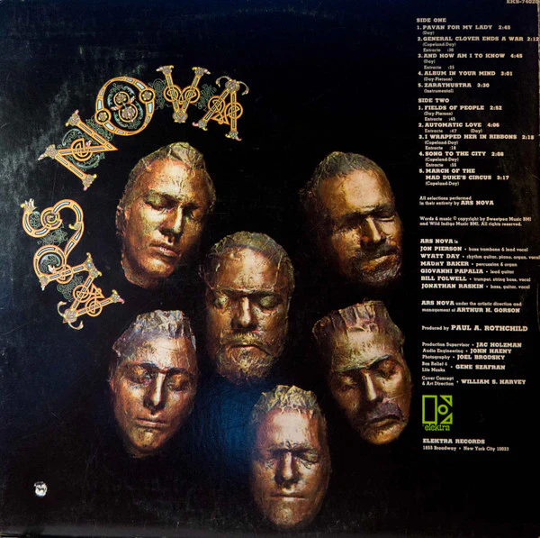 Ars Nova: S/T 12" - Image 2