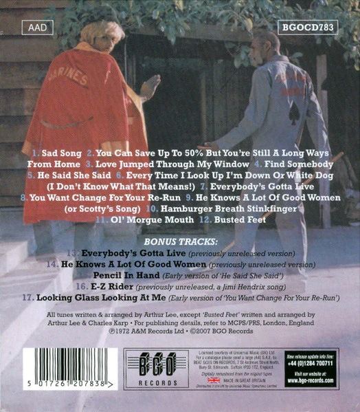 Arthur Lee: Vindicator CD - Image 2