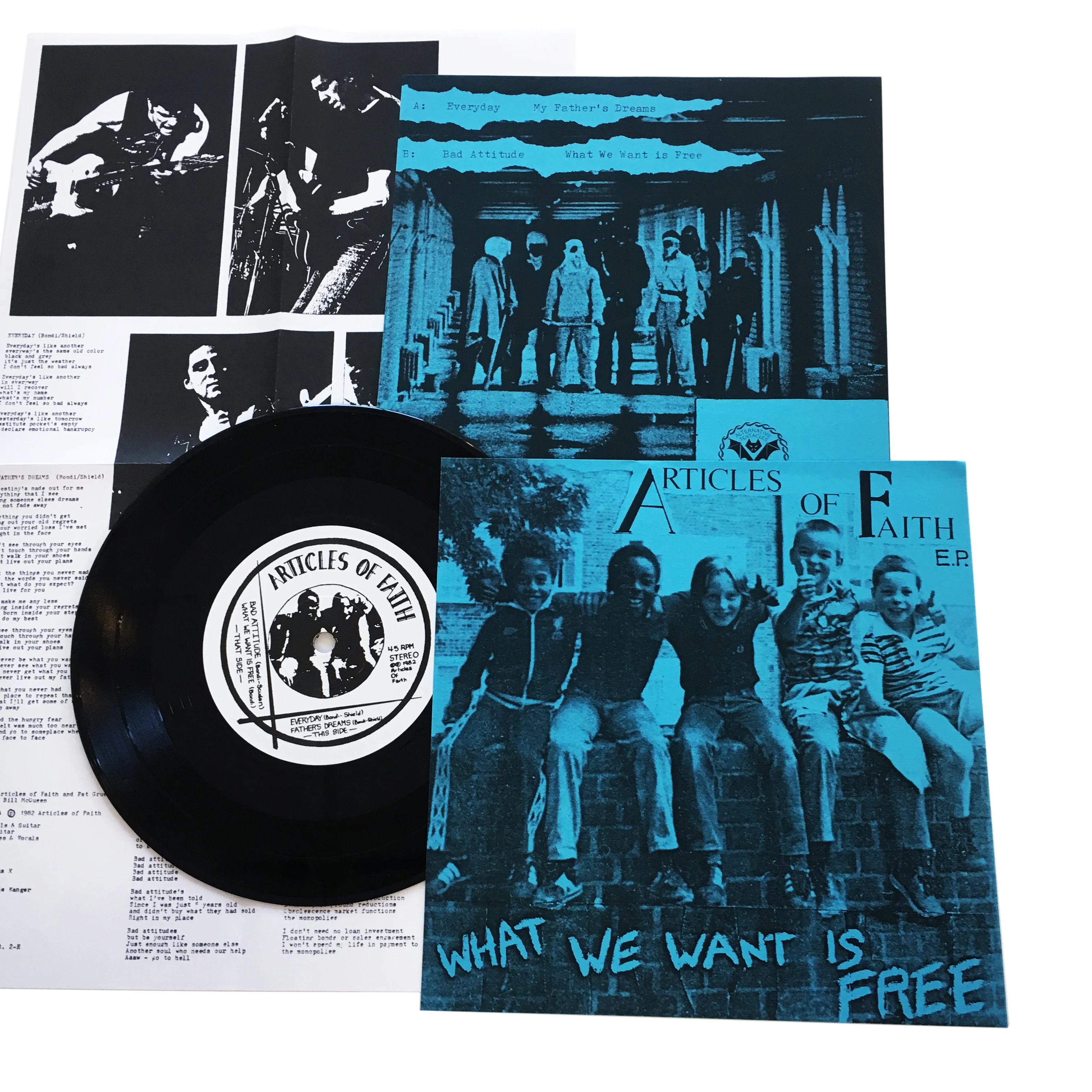 Articles of Faith: What We Want Is Free 7" - Image 2