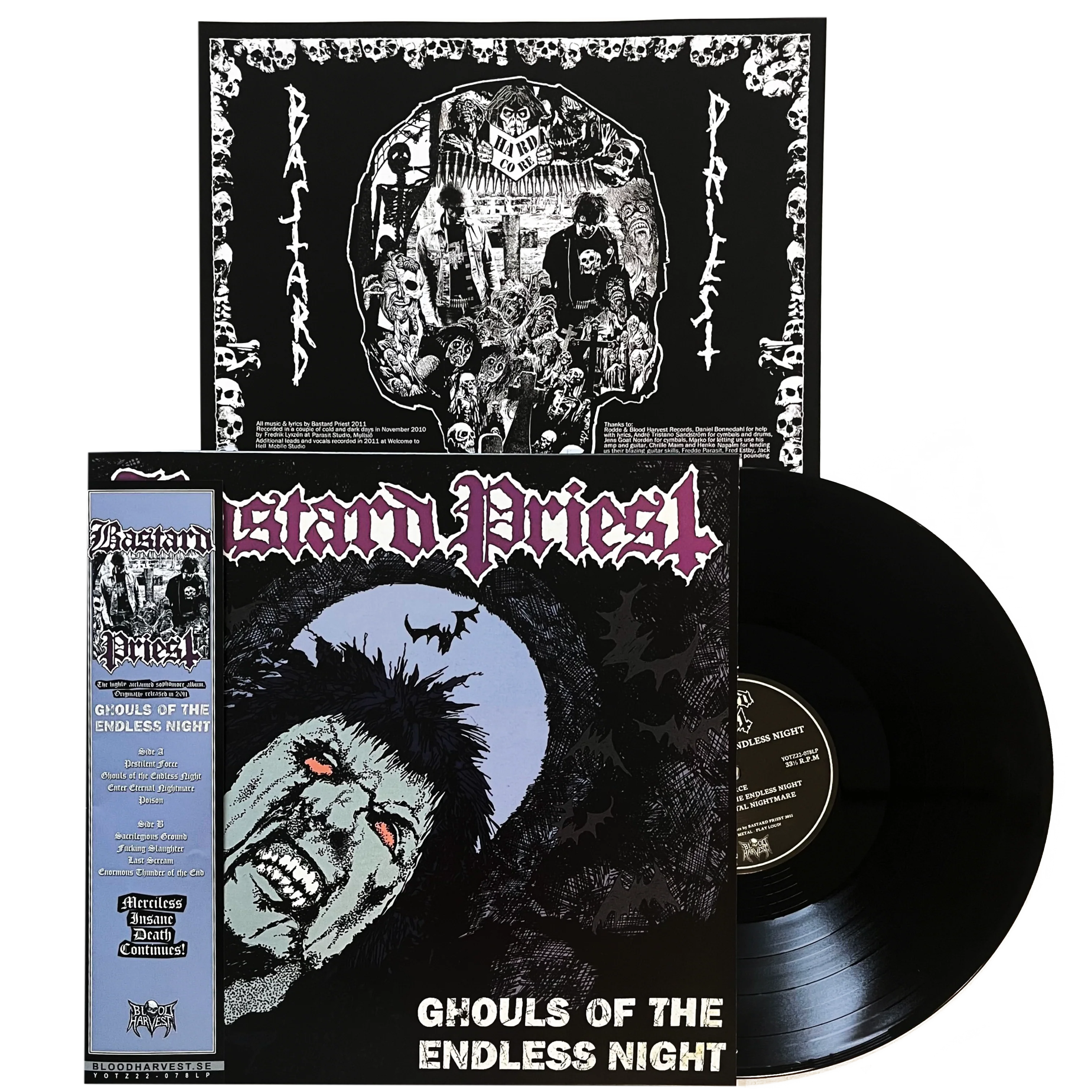Bastard Priest: Ghouls Of The Endless Night 12"