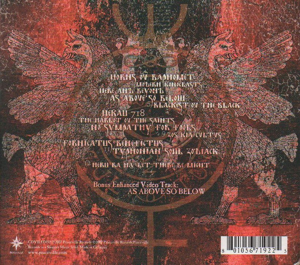 Behemoth: Zos Kia Cultus (Here And Beyond) CD - Image 2