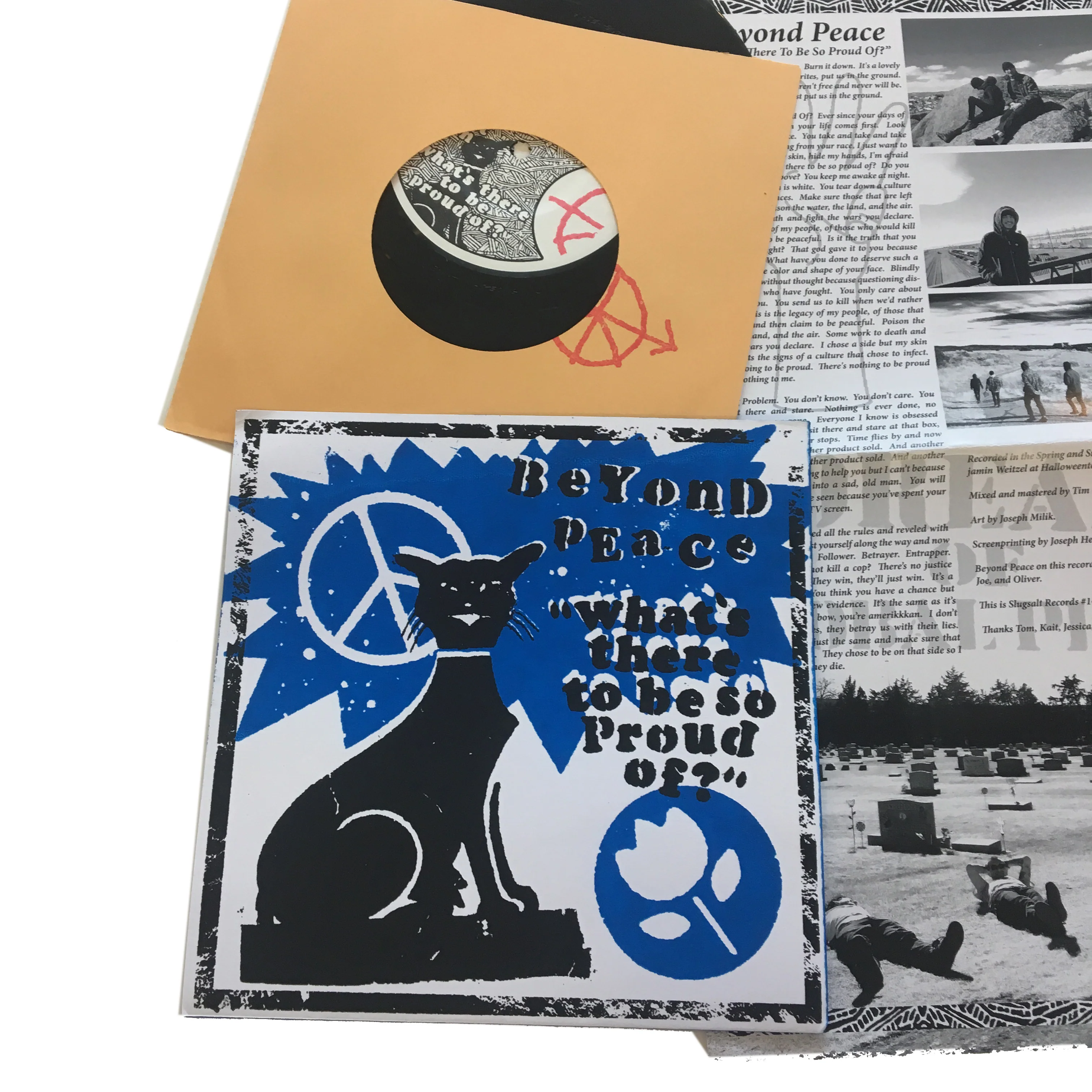 Beyond Peace: What's There to Be So Proud of 7"