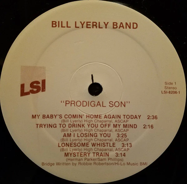 Bill Lyerly Band: Prodigal Son 12" - Image 3