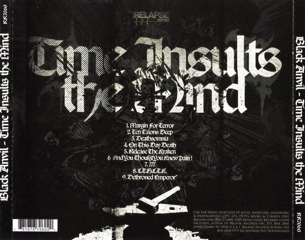 Black Anvil: Time Insults The Mind CD - Image 2