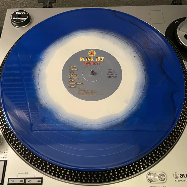Blink-182: Buddha 12" (blue & white haze vinyl) - Image 4