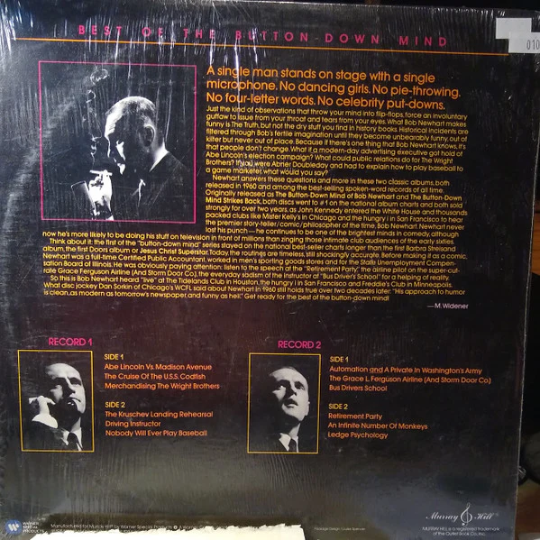 Bob Newhart: Best Of The Button Down Mind 12" - Image 3