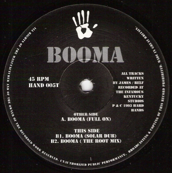 Booma: S/T 12"