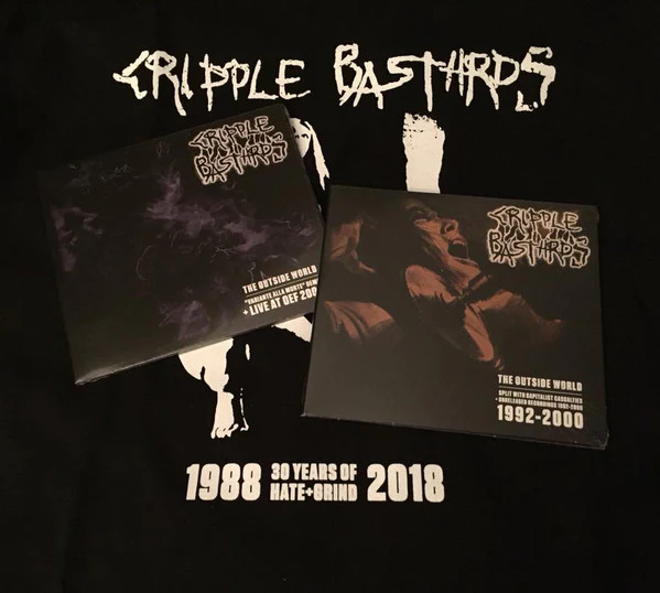 Cripple Bastards: The Outside World • Complete Singles Collection 1992-2012 12" - Image 2