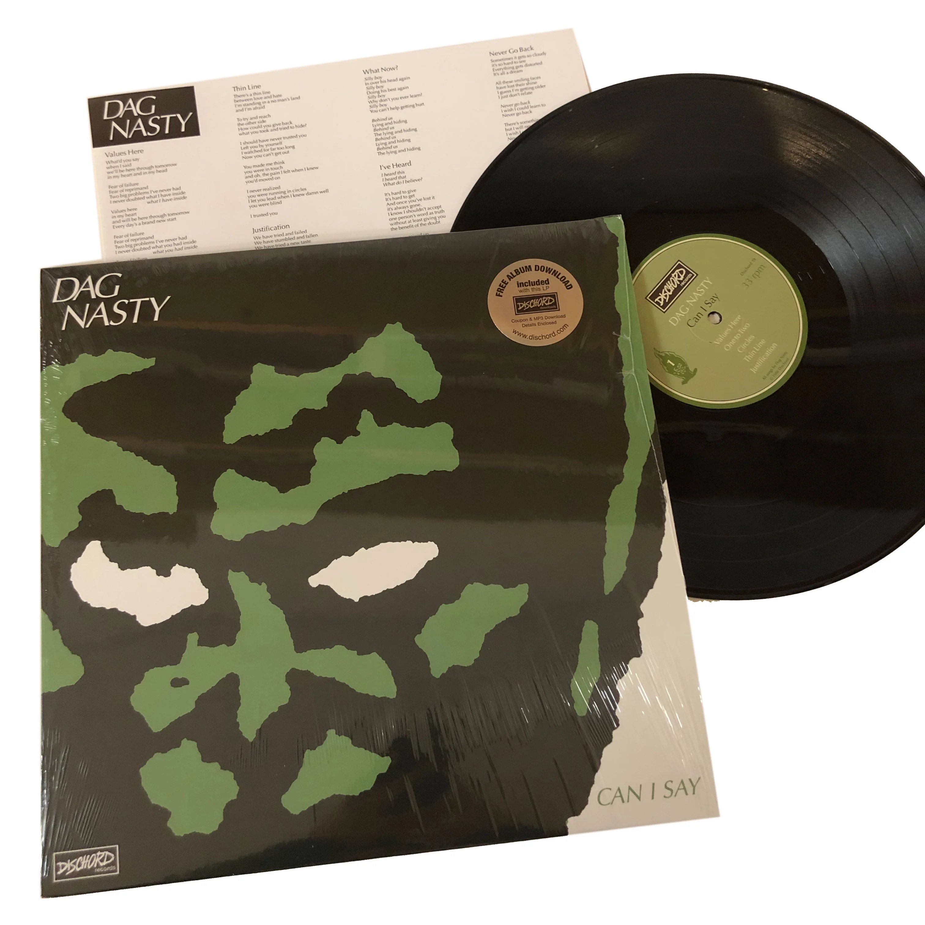 Dag Nasty: Can I Say 12"