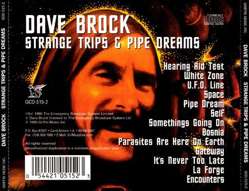 Dave Brock: Strange Trips & Pipe Dreams CD - Image 2