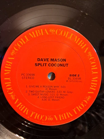 Dave Mason: Split Coconut 12" - Image 2