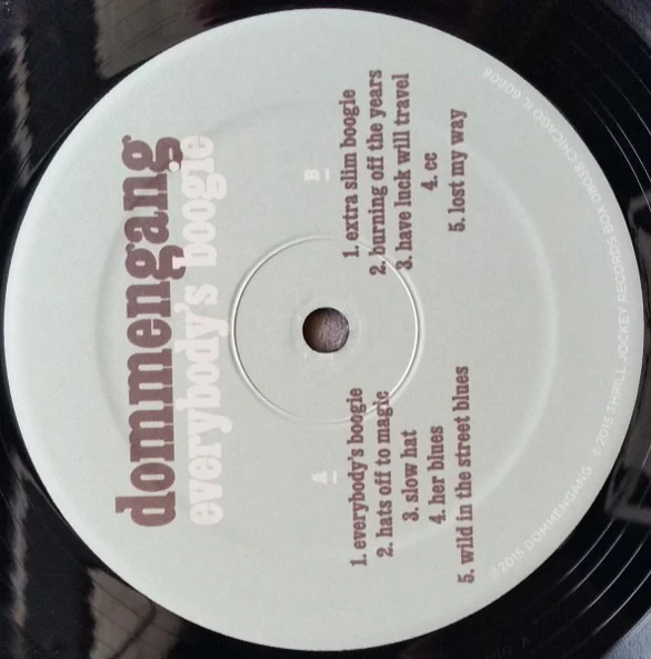 Dommengang: Everybody's Boogie 12" - Image 3