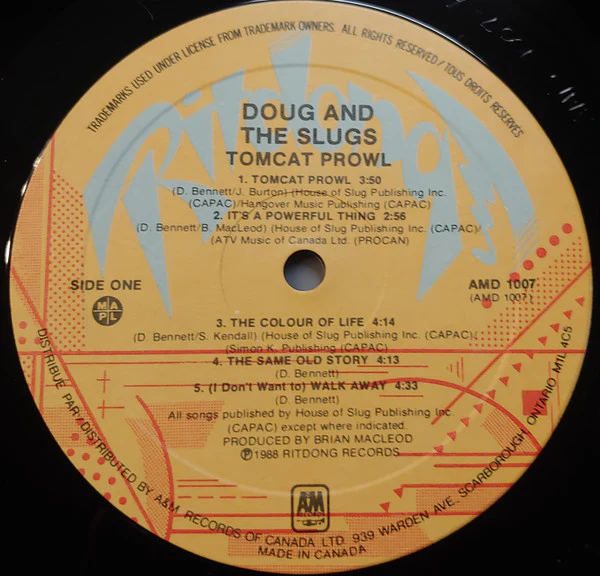 Doug And The Slugs: Tomcat Prowl 12" - Image 3