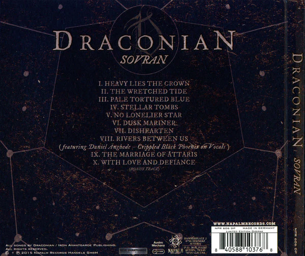 Draconian: Sovran CD - Image 2