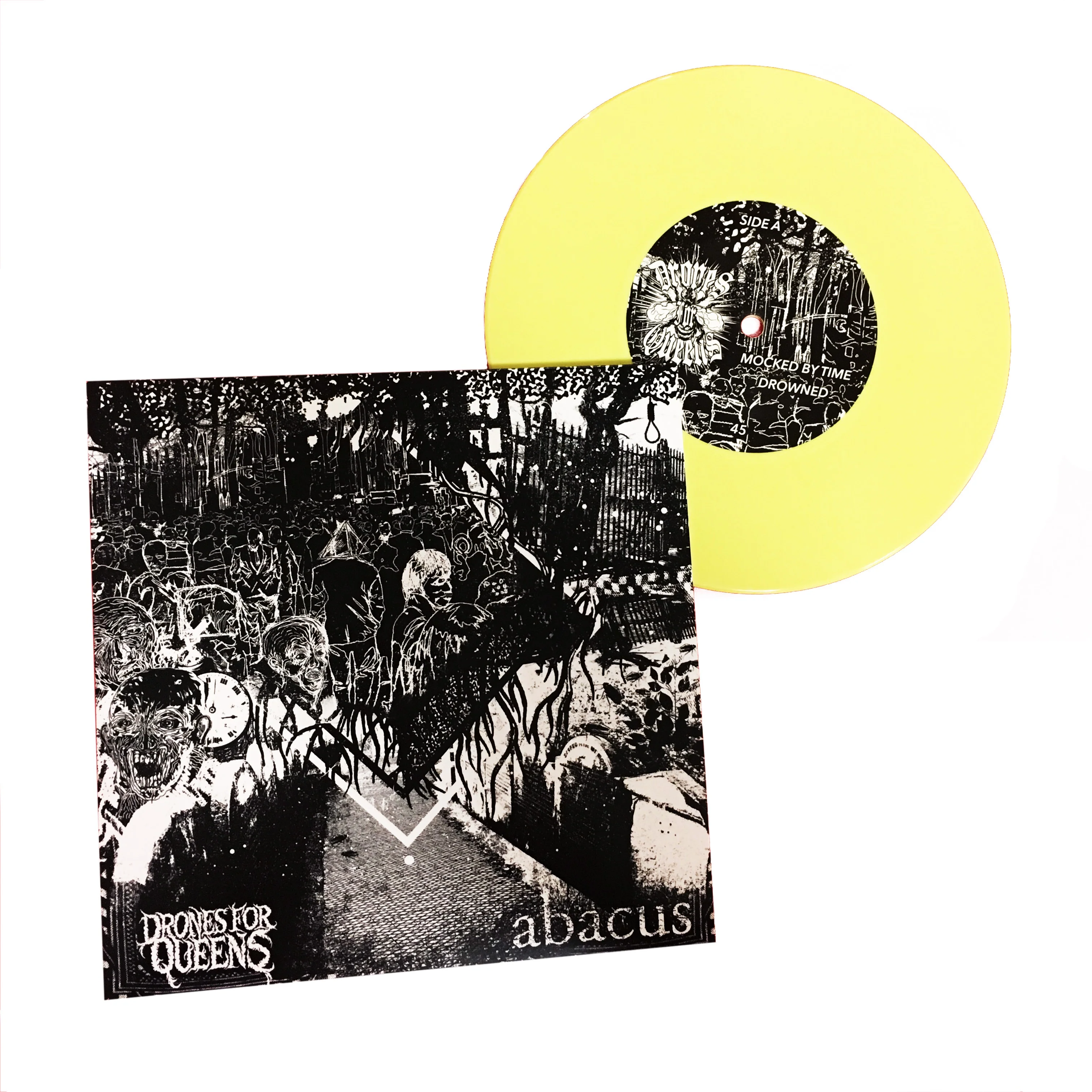 Drones For Queens / Abacus: Split 7"