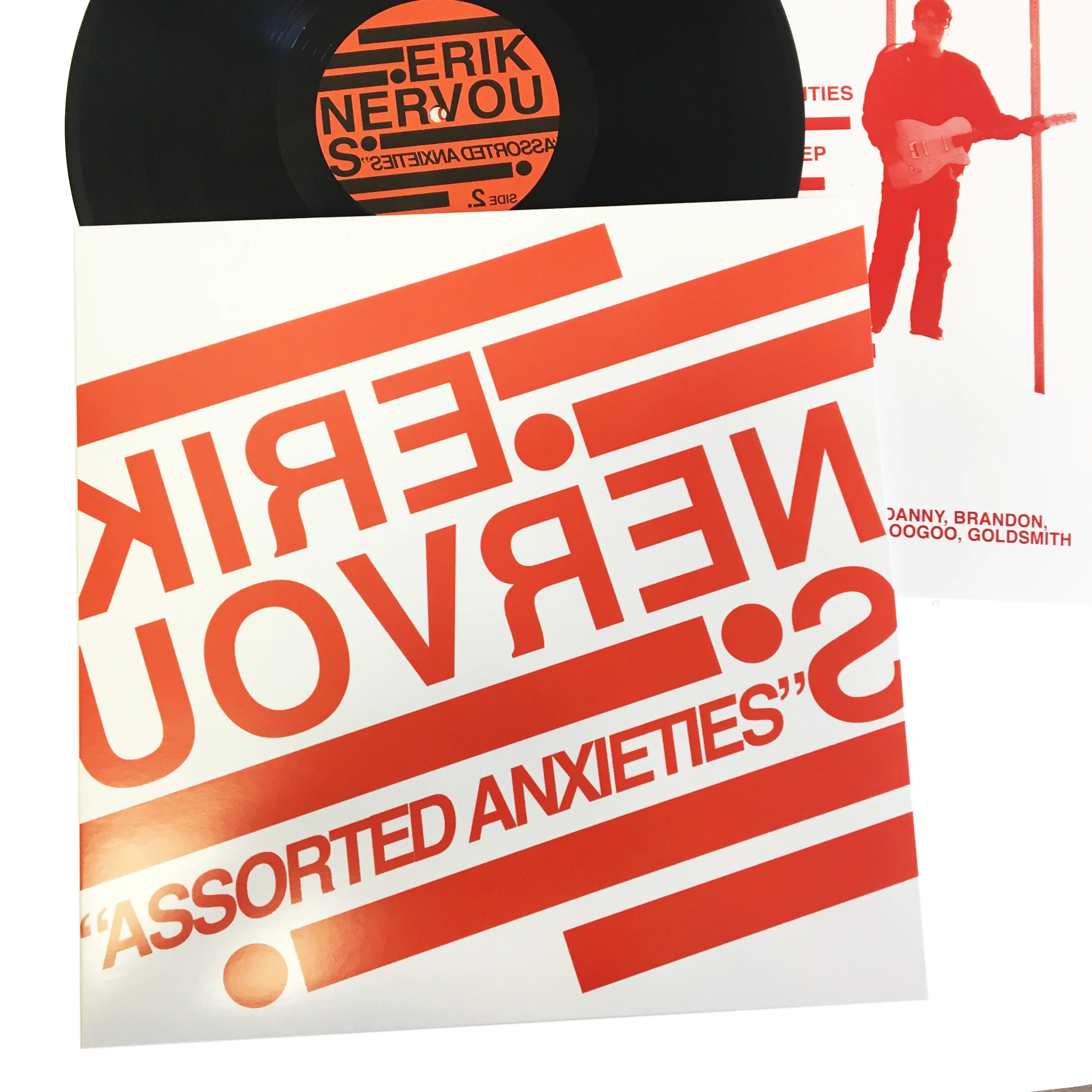 Erik Nervous: Assorted Anxieties 12" (new)