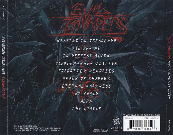 Evil Invaders: Shattering Reflection CD - Image 2