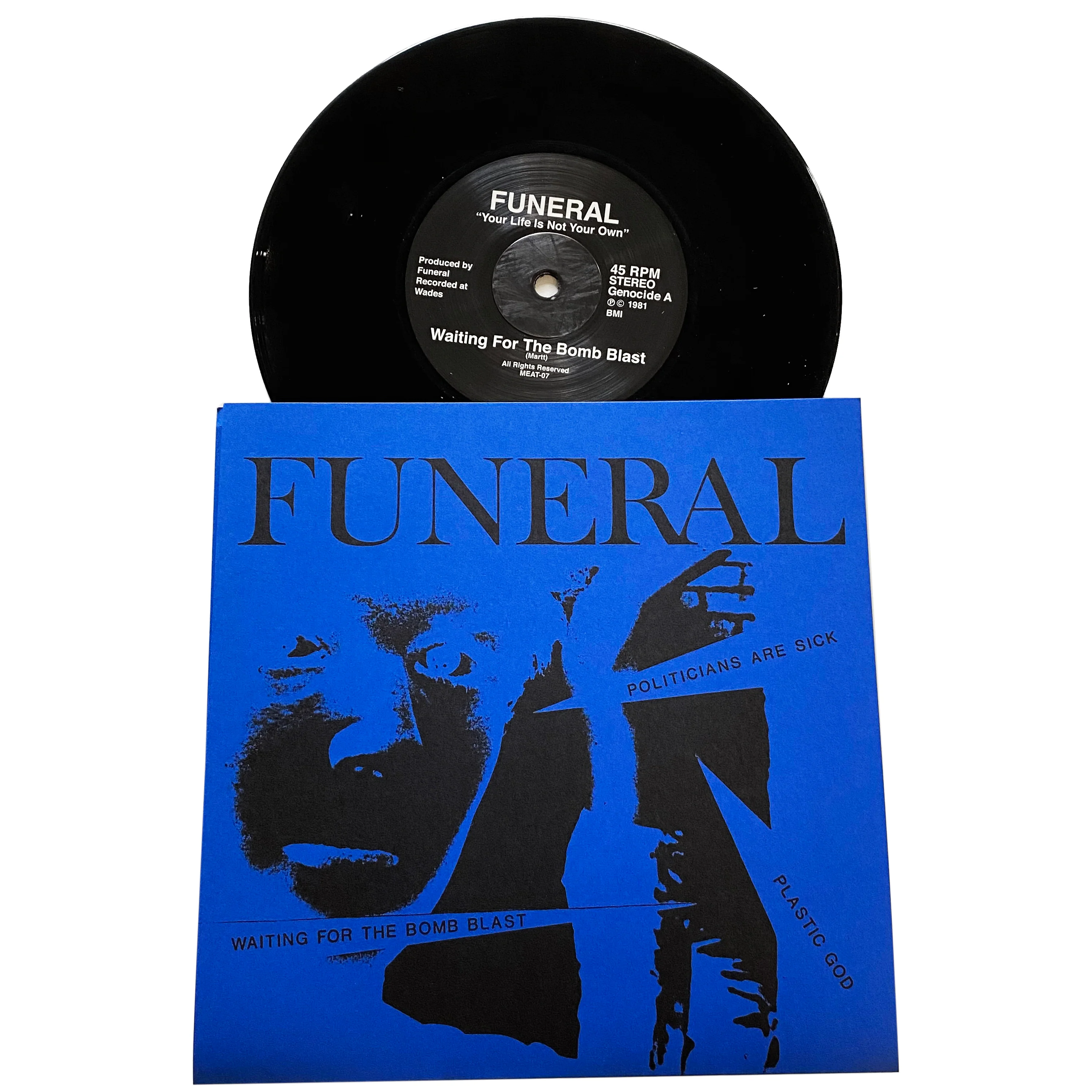 Funeral: Waiting For The Bomb Blast 7" - Image 2