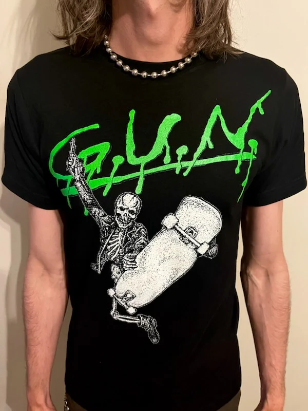 G.U.N.: Smoke the Bowl cassette / t-shirt - Image 3