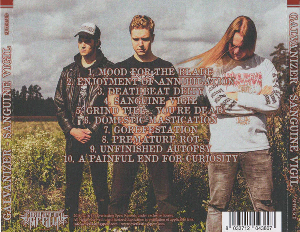 Galvanizer: Sanguine Vigil CD - Image 2