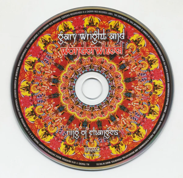 Gary Wright and Wonderwheel: Ring Of Changes CD - Image 3