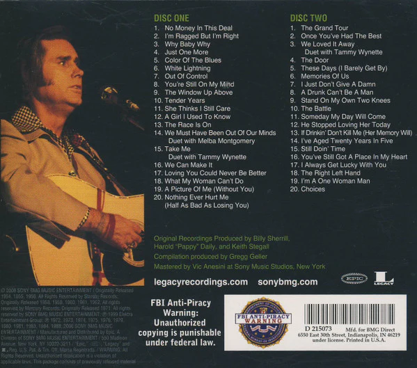 George Jones: The Essential George Jones 2xCD - Image 2