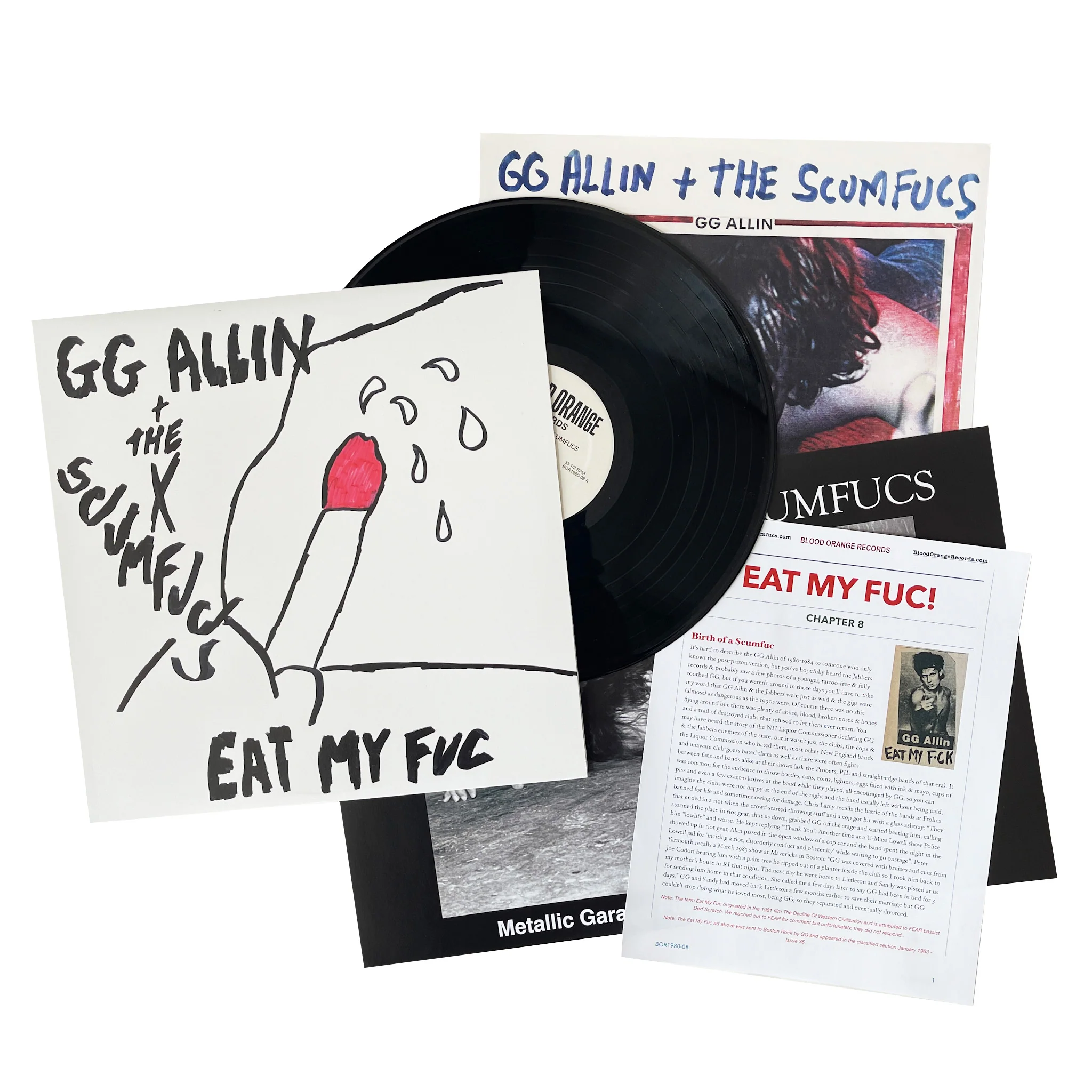 GG Allin: Eat My Fuc 12"