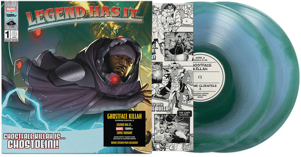 Ghostface Killah: Supreme Clientele 2 2x12" (Marvel Legend Has It Series Marble vinyl)