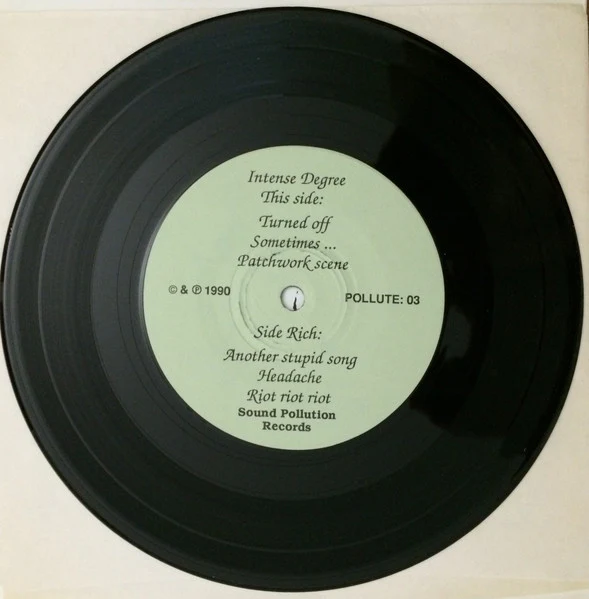 Intense Degree: Released! 7" - Image 3