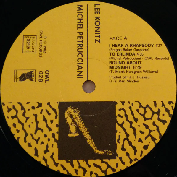 Lee Konitz, Michel Petrucciani: Toot Sweet 12" - Image 3