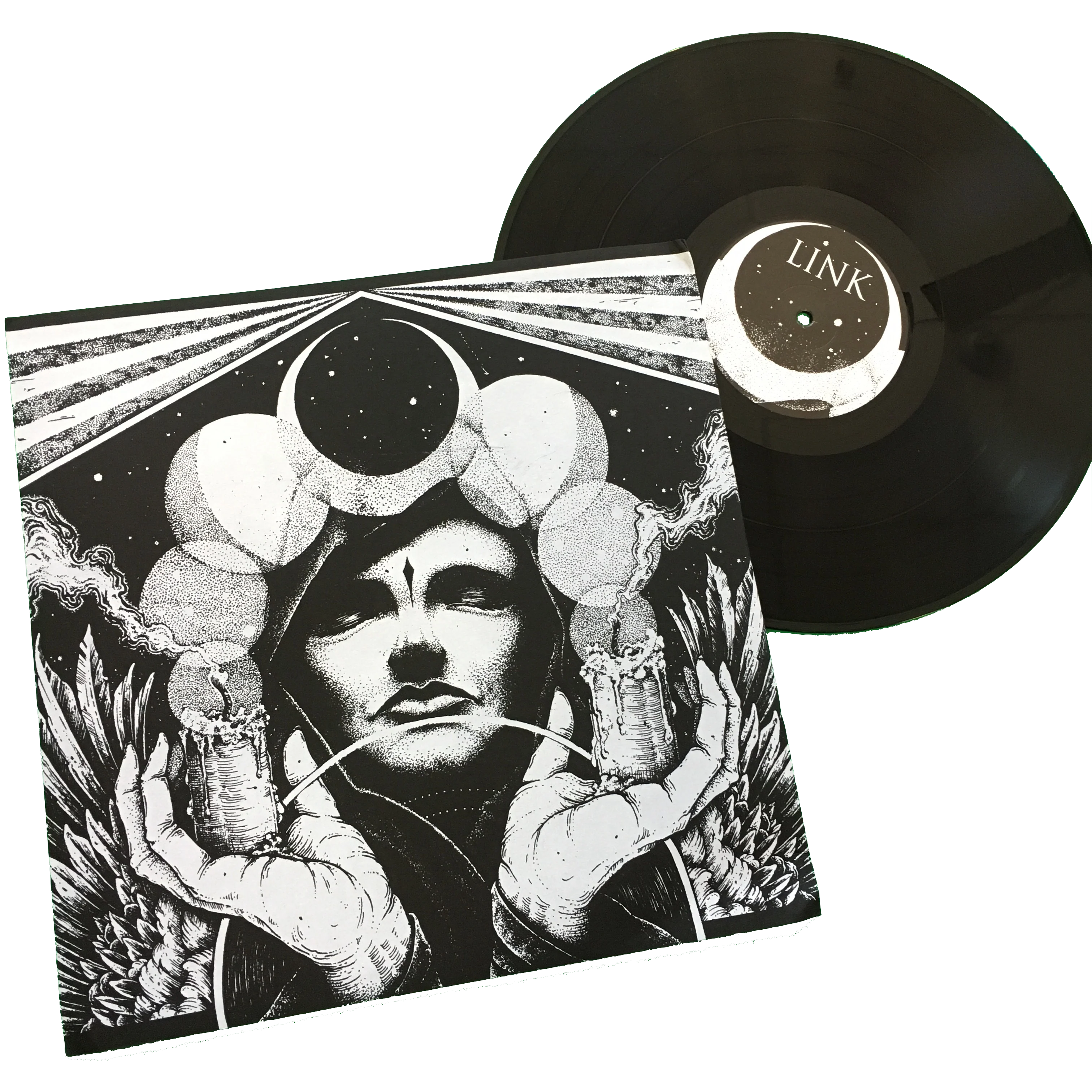 Link / Geranium: Split 12"