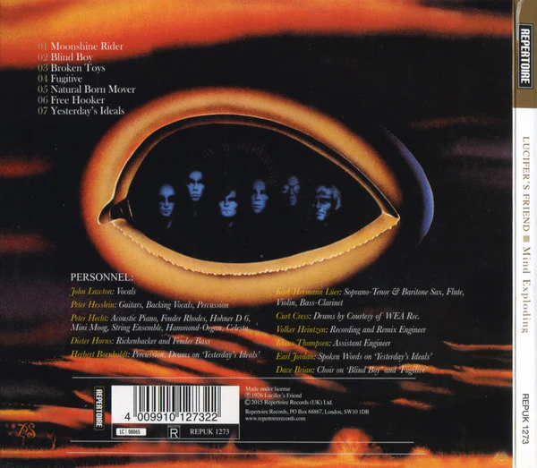 Lucifer's Friend: Mind Exploding CD - Image 2