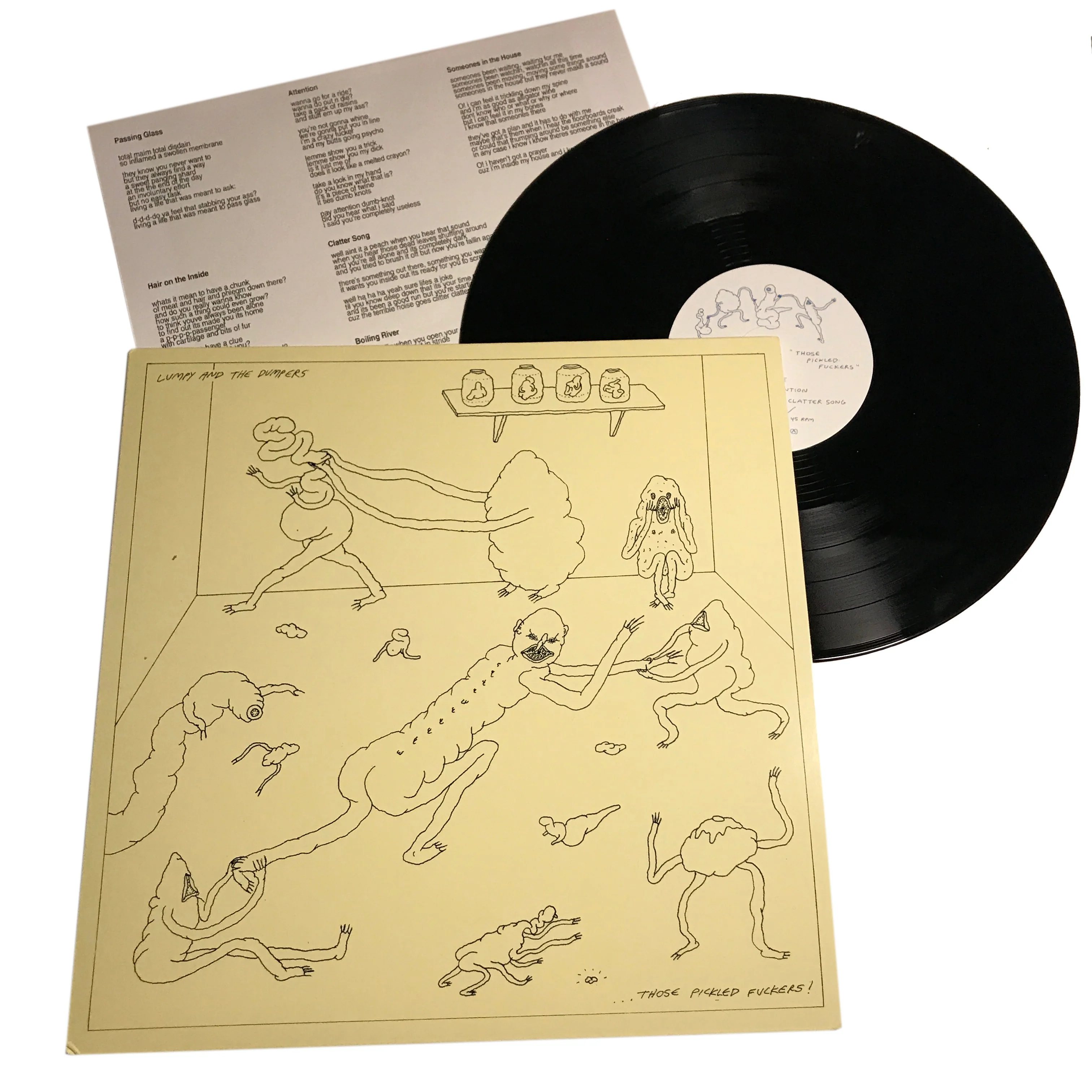 Lumpy & the Dumpers: Those Pickled Fuckers 12"