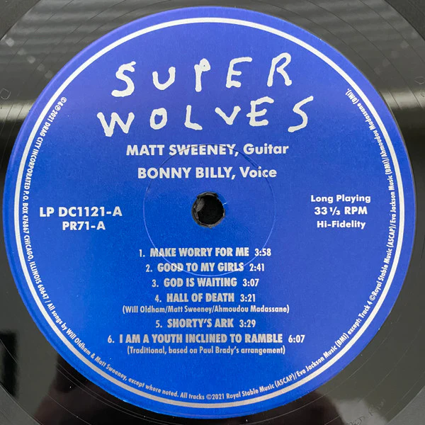 Matt Sweeney & Bonnie "Prince" Billy: Superwolves 12" - Image 3