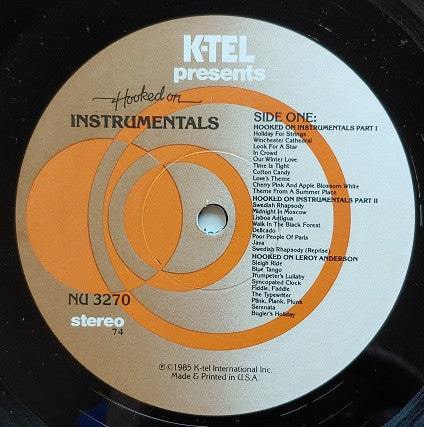 Meco Monardo: Hooked On Instrumentals 12" - Image 4