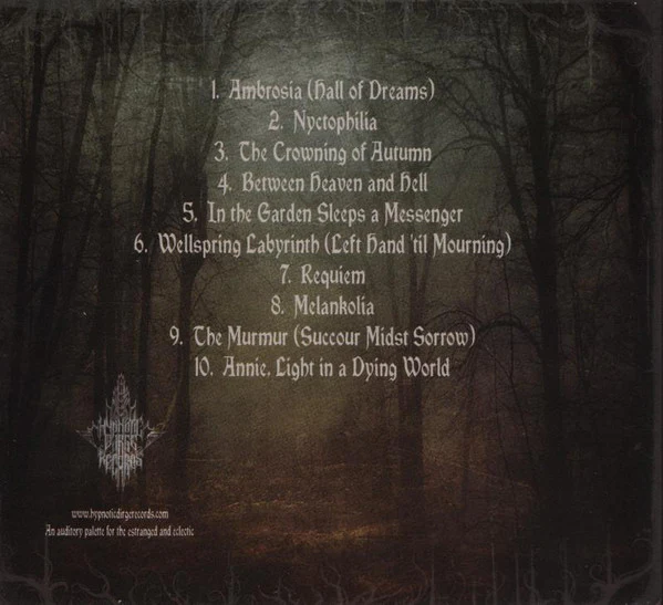 Melankolia: Vividarium Intervigilium Viator CD - Image 2