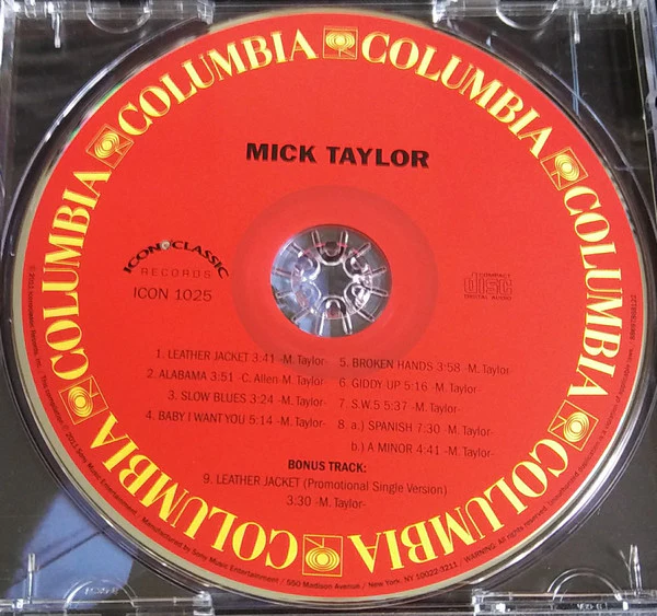 Mick Taylor: S/T CD - Image 3