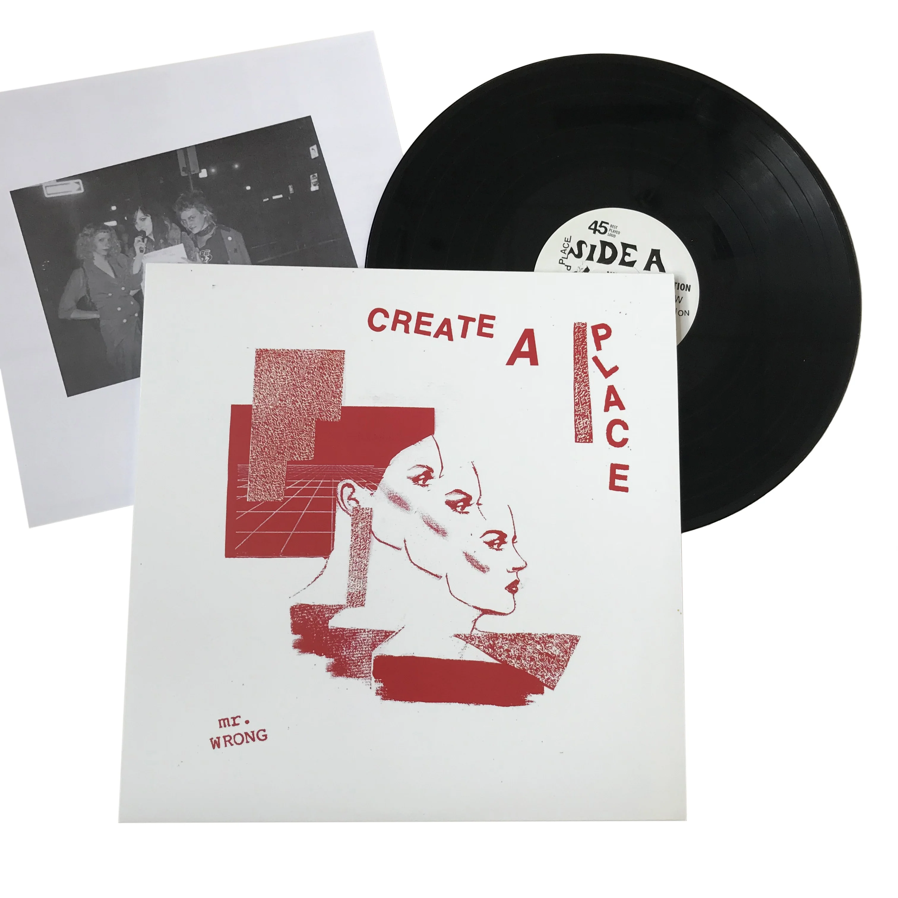 Mr. Wrong: Create A Place 12" (new)