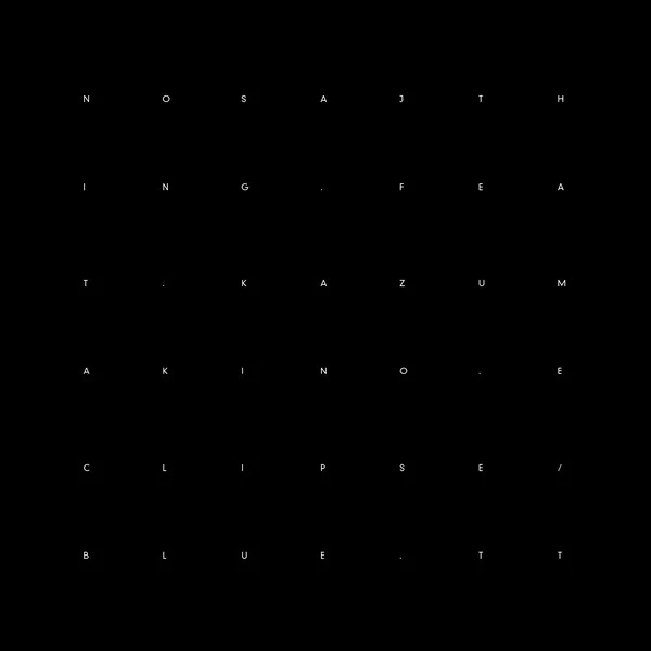 Nosaj Thing Feat. Kazu Makino: Eclipse/Blue 10" - Image 2