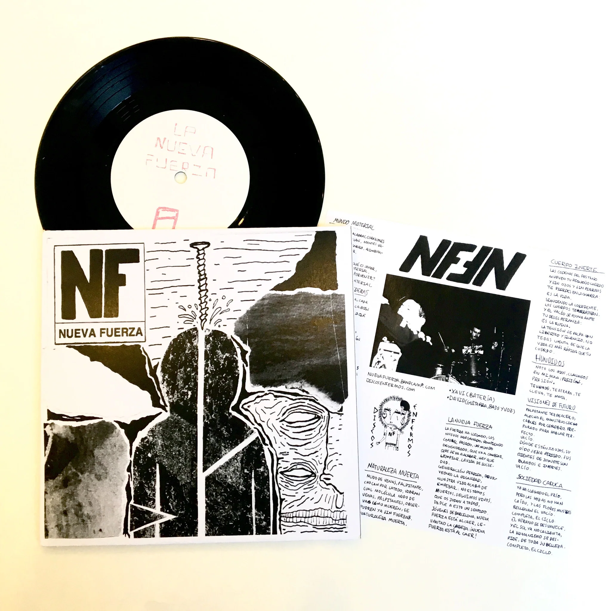 Nueva Fuerza: S/T 7" (new)