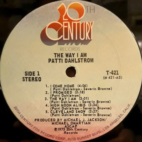 Patti Dahlstrom: The Way I Am 12" - Image 2