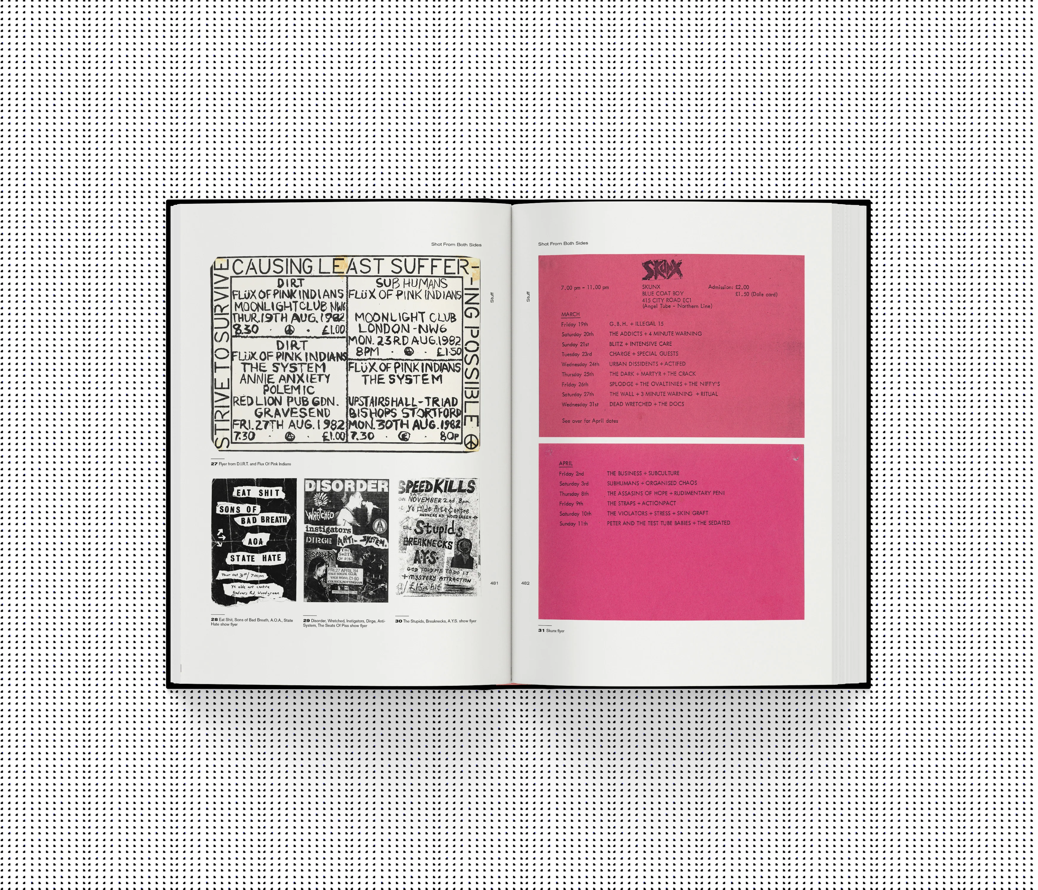 Paul May: Shot From Both Sides - Photos of UK Punk Gigs 1981-86 book - Image 4
