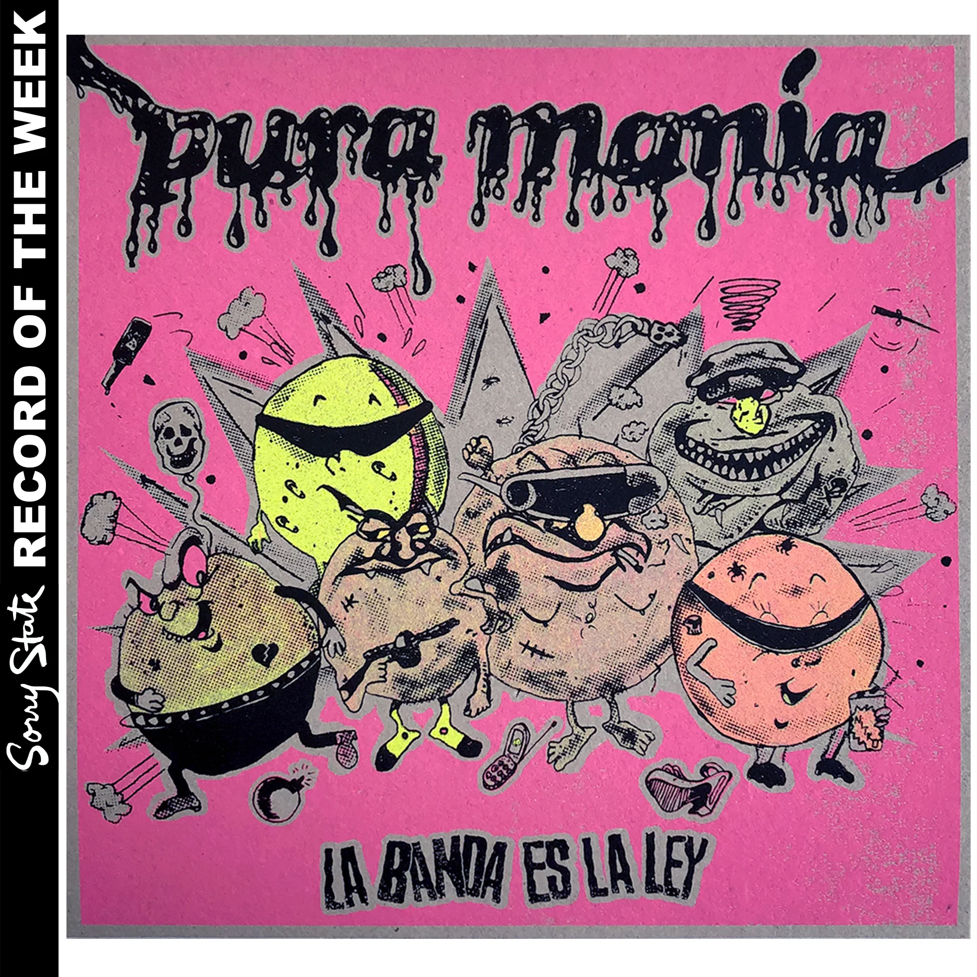 Pura Manía: La Banda Es La Ley 12"