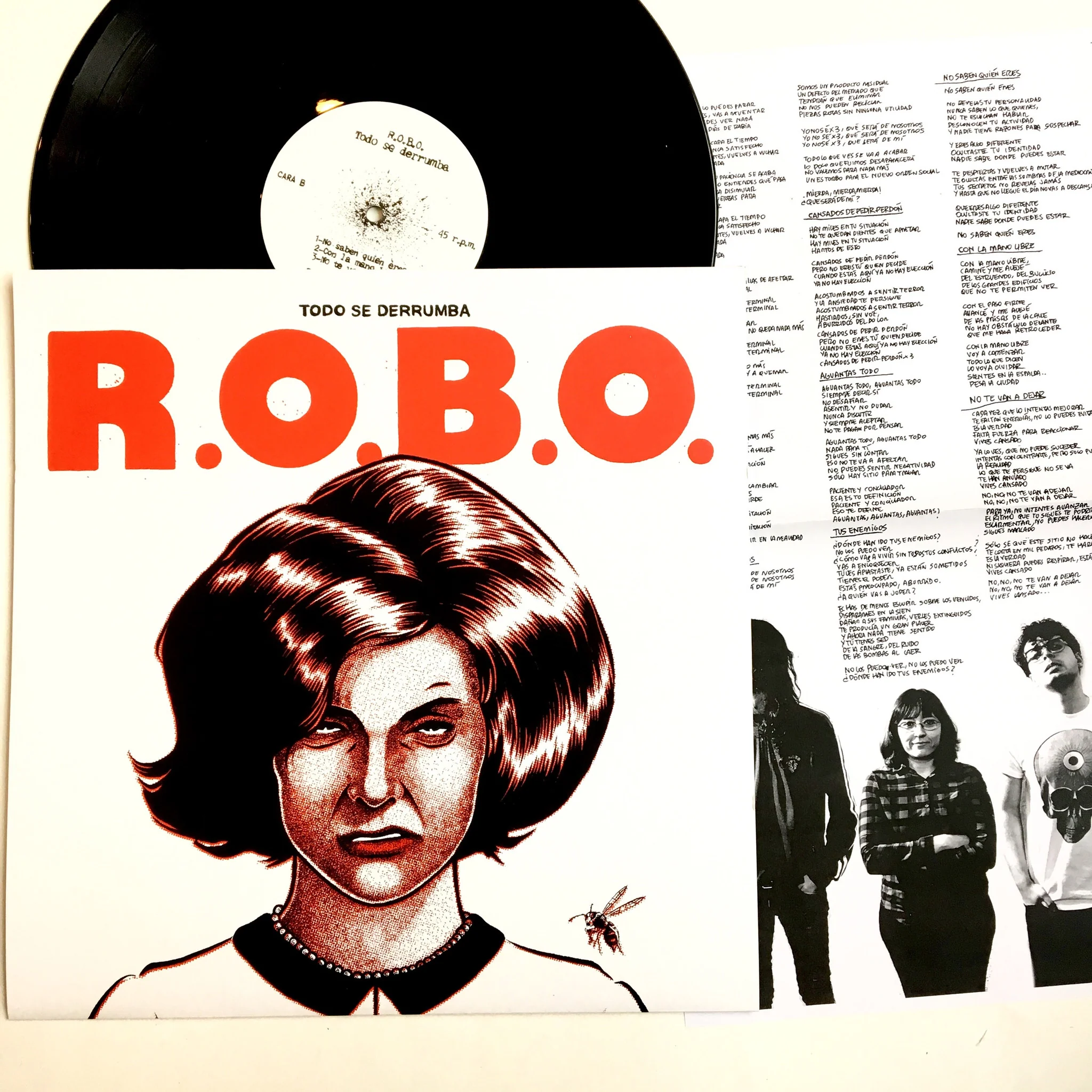 R.O.B.O.: Todo Se Derrumba 12" (new)